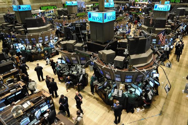 Wall Street Traders at NYSE