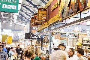 crowds at st. Lawrence market