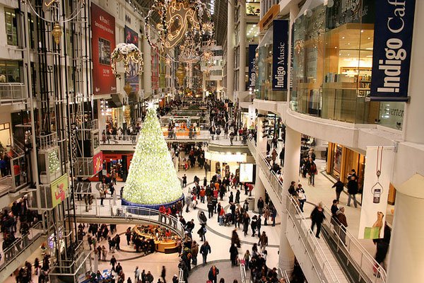 Toronto Eaton Centre, The Toronto Eaton Centre is a large s…