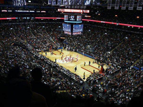 Air Canada Centre During a Raptors Game