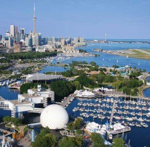 Ontario place aerial