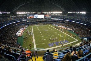 The Rogers Centre during a Buffalo Bills game