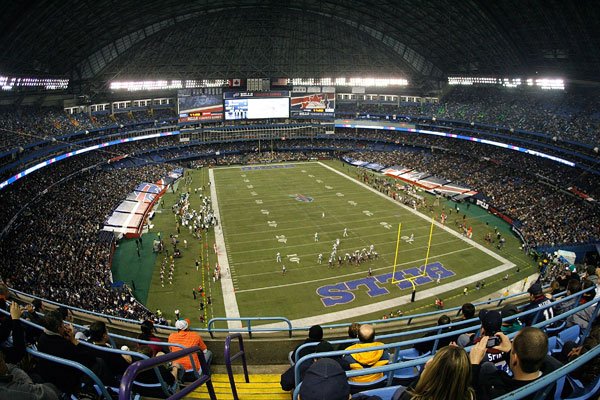 The Rogers Centre during a Buffalo Bills game