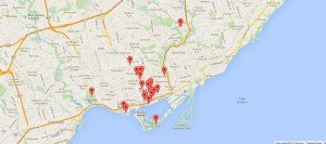 Toronto Attractions Map - Toronto Tourism Guide