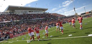 Toronto FC in Action at BMO field